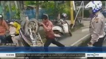 Kesal Ditilang Polisi, Seorang Pria di Indragiri Hulu Banting Motornya