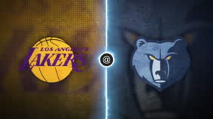 Скачать видео: LeBron helps Lakers see off Grizzlies