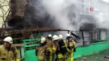 Sultangazi’de yangın paniği: Mahsur kalanları itfaiye kurtardı