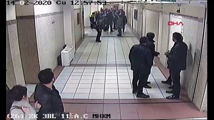 Bakırköy Adliyesi'nde avukata darp