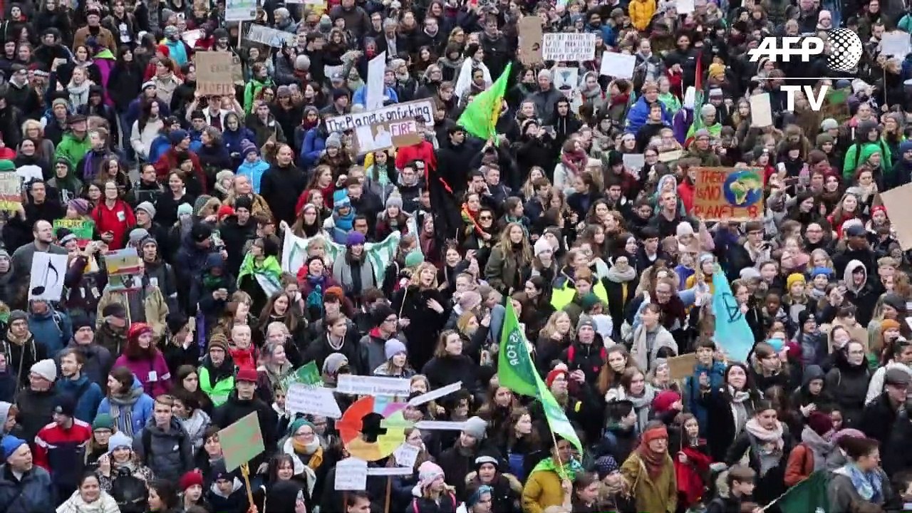 Fridays for Future in Hamburg: Zehntausende demonstrieren mit Greta Thunberg