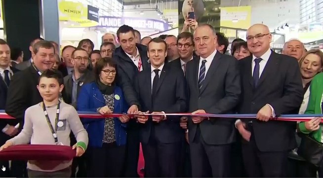 Inauguration du Salon international de l'agriculture 2020