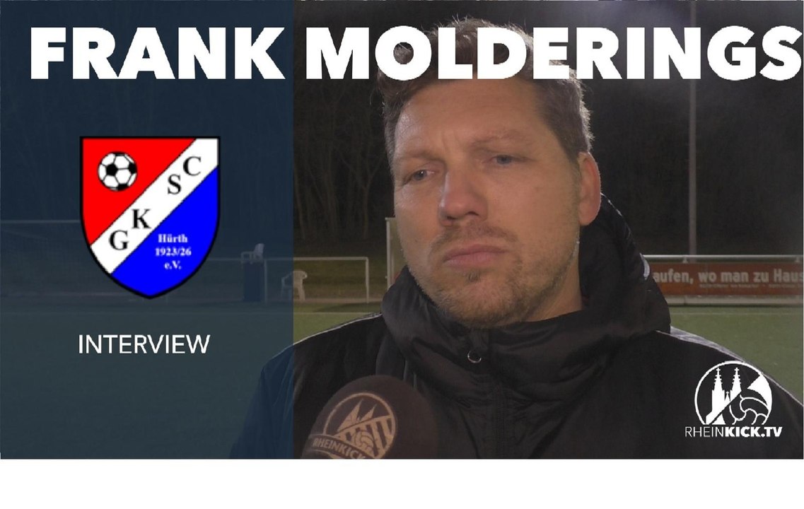 GKSC-Trainer Frank Molderings über seinen Abschied am Saisonende