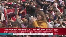 Cumhurbaşkanı Erdoğan İzmir'de Menemen-Aliağa-Çandarlı Otoyolu Açılışında Konuştu