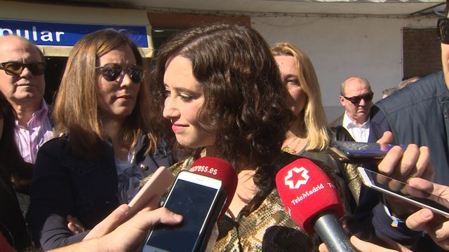 Ayuso sostiene que su compromiso es bajar los impuestos en la Comunidad