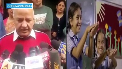 Manish Sisodia on Melania Trump’s Delhi schools visit