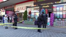 Avcılar'da züccaciye dükkanı önünde silahlı saldırı