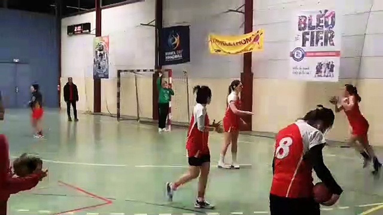 Match Amicale Séniors Filles / Pays de Neste Handball 21/02/2020 Crédit Vidéo Maud Moulin