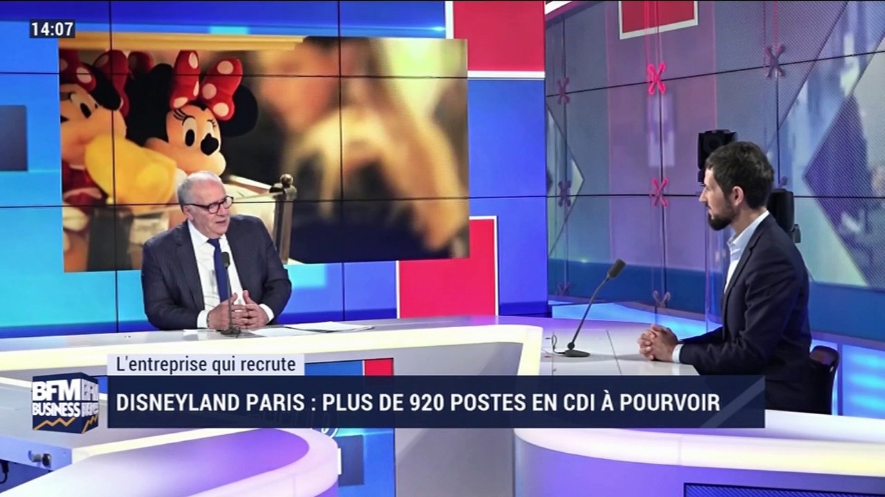 L'entreprise qui recrute: Disneyland Paris, 500 métiers ouverts à tous - 22/02