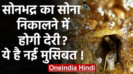 Sonbhadra में Gold Mine से अभी नहीं निकल पाएगा Gold, खुदाई से पहले फंस गया ये पेच |वनइंडिया हिंदी