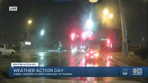Rainy Saturday may impact events around the Valley