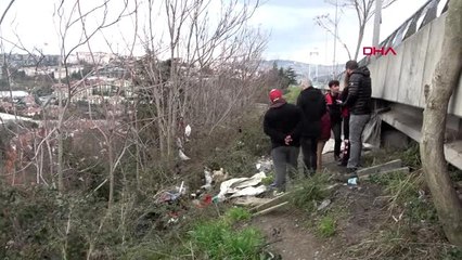 Viyadük altında yaşanan kişi ölü bulundu