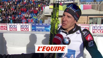 Fillon Maillet «Il fallait tenir le rang...» - Biathlon - Mondiaux (H)
