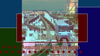 metro train  track in japan