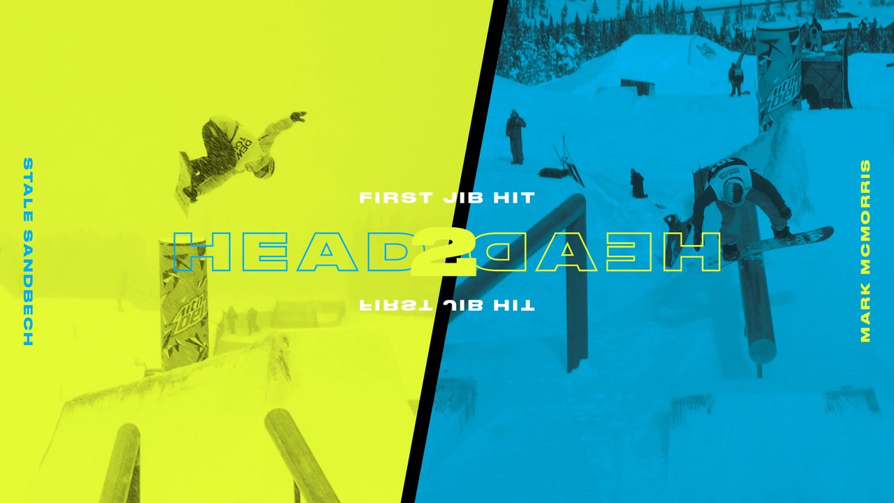 Head 2 Head: Stale Sandbech Vs. Mark McMorris, First Slopestyle Jib Section Hit