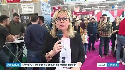 Salon de l'agriculture : Emmanuel Macron au chevet du monde paysan