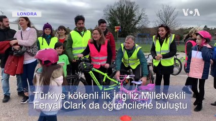 Türkiye Doğumlu İngiliz Milletvekili Bisiklet Kursunda