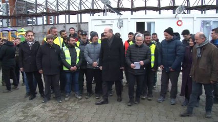 Bakan Soylu, 'Konteyner kentleri' inceledi