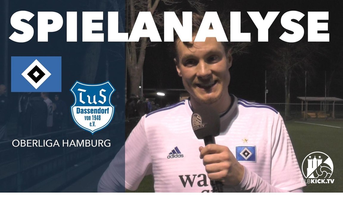 Die Spielanalyse | Hamburger SV III - TuS Dassendorf (Oberliga Hamburg)