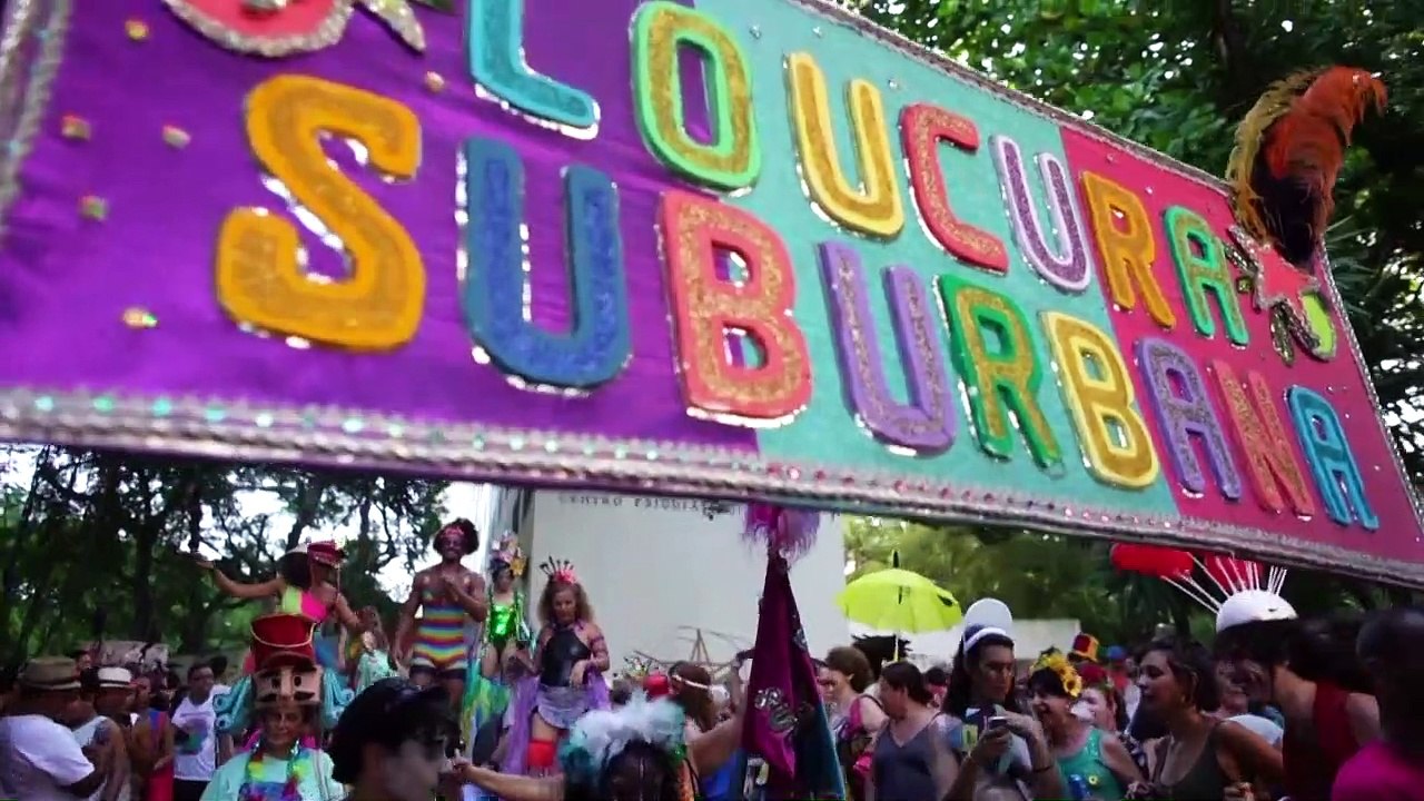 "Loucura Suburbana", el 'bloco' terapéutico del carnaval de Rio