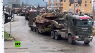 Turquía envía mas armas pesadas hacia la provincia siria de Idlid