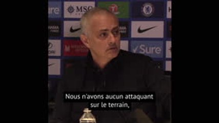 Mourinho (Tottenham) : "Nous avons zéro attaquant !"