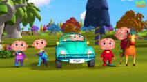 Kids Funny Cartoon - Five Little Babies Opening Surprise Eggs - Transport Vehicles For Children - Zool Babies Fun Songs