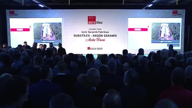 Cumhurbaşkanı Erdoğan, Kemalpaşa Seramik Fabrikasının açılış törenine katıldı