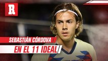 Sebastián Córdova, en el '11' ideal de la Ida de los 8vos de la Concachampions