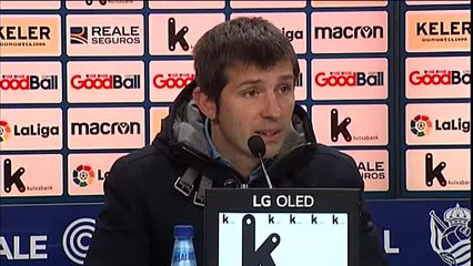 Celades, tras la derrota ante la Real Sociedad: "Soy el máximo responsable"