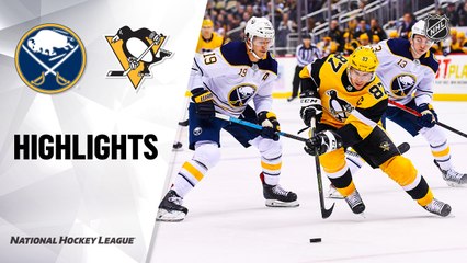 NHL Highlights | Sabres @ Penguins 2/22/20