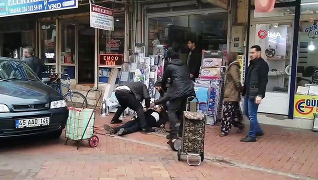 Manisa’da cinayet anı ve polisle çatışma güvenlik kamerasına yansıdı