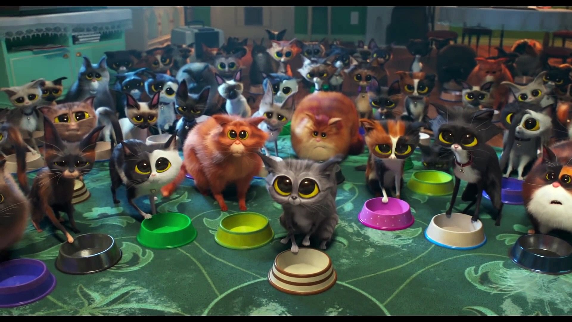 ⁣The Secret Life of Pets 2 movie clip - Cat Lady Backup