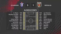 Resumen partido entre Villarrubia y Mérida AD Jornada 26 Segunda División B