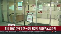 [속보] 밤새 123명 추가 확진…국내 확진자 총 556명으로 늘어