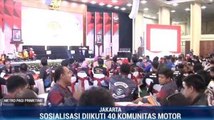 Komunitas Motor Ikut Sosialisasi 4 Pilar Kebangsaan