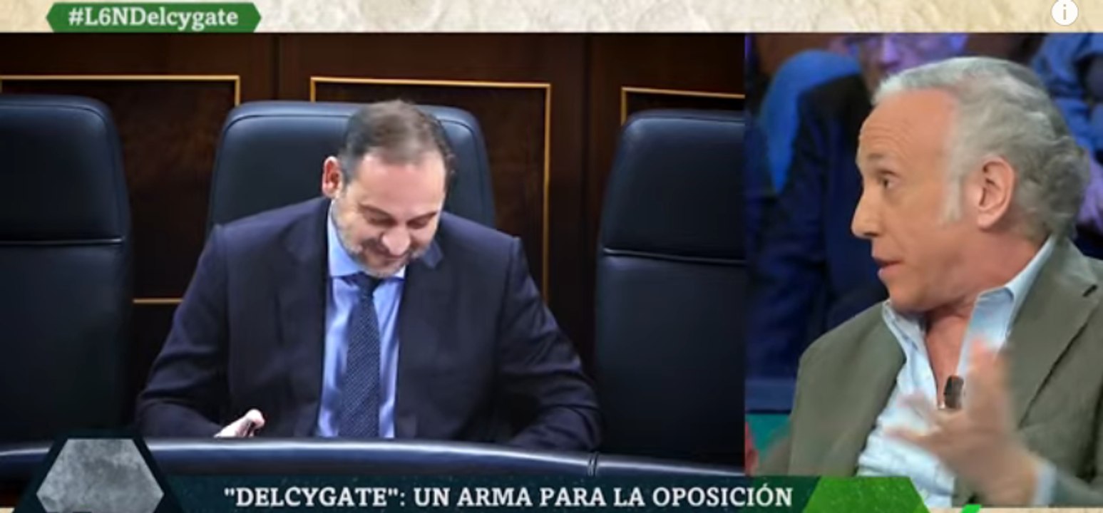 El sorprendente 'aliado' que le sale a Ábalos en el 'Delcygate': Eduardo Inda duda de que en el avión fuesen 40 maletas
