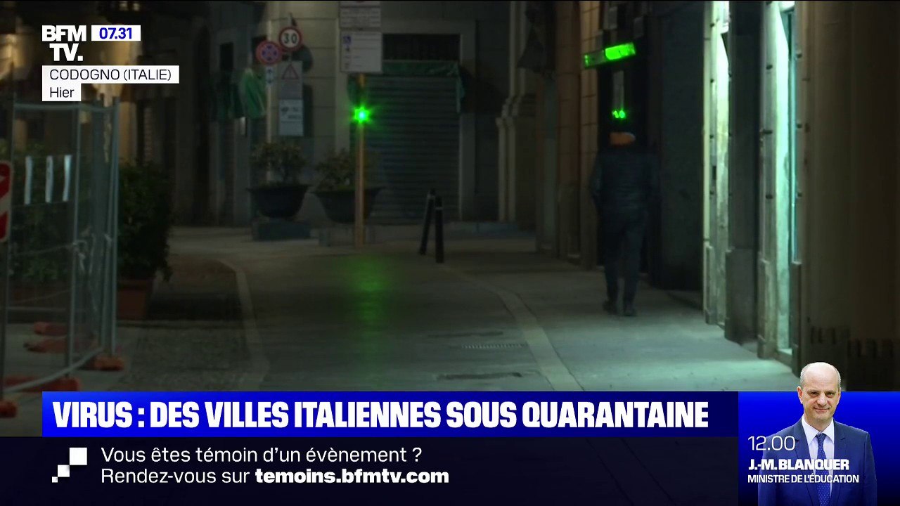 Coronavirus en Italie: plusieurs villes en quarantaine, "toutes les rues sont vides"