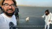 Yasir Hussain And Iqra Aziz Enjoying A Beach Day Out With Their Pets