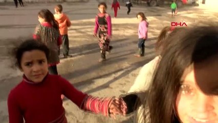 Suriye bombalardan kaçıp, hapishaneye sığındılar