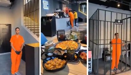 شاهد: مطعم على هيئة سجن في السعودية! هل تأكل فيه؟