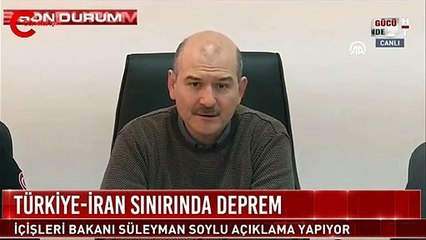 Soylu Van'daki ölü ve yaralı sayısını açıkladı