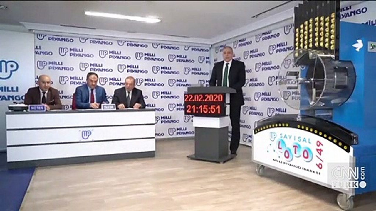 Sayısal Loto 22 Şubat 2020 sonuçları Milli Piyango tarafından tespit edildi