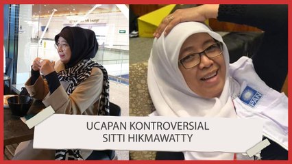 Ucapan Kontroversial Sitti Hikmawatty, Dirisak Publik hingga Berujung Minta Maaf