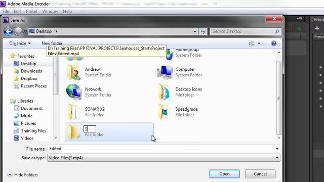 Premiere Pro CS6 89 The Media Encoder Pt1