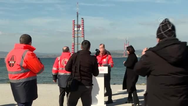 Ulaştırma ve Altyapı Bakanı Turhan: (1915 Çanakkale Köprüsü) 2022 mart ayında trafiğe açmayı...