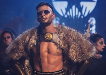 لحظة دفع الفنان باسم سمرة لنظيره محمد رمضان.. وهكذا رد الأخير