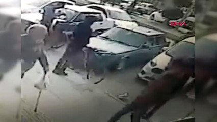 Mardin park halindeki araçtan 71 bin lira hırsızlık anı kamerada