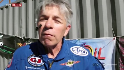 Dünyanın düz olduğunu kanıtlamak istedi, roketle yere çakıldı