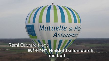 Spektakulärer Weltrekord auf dem Heißluftballon
